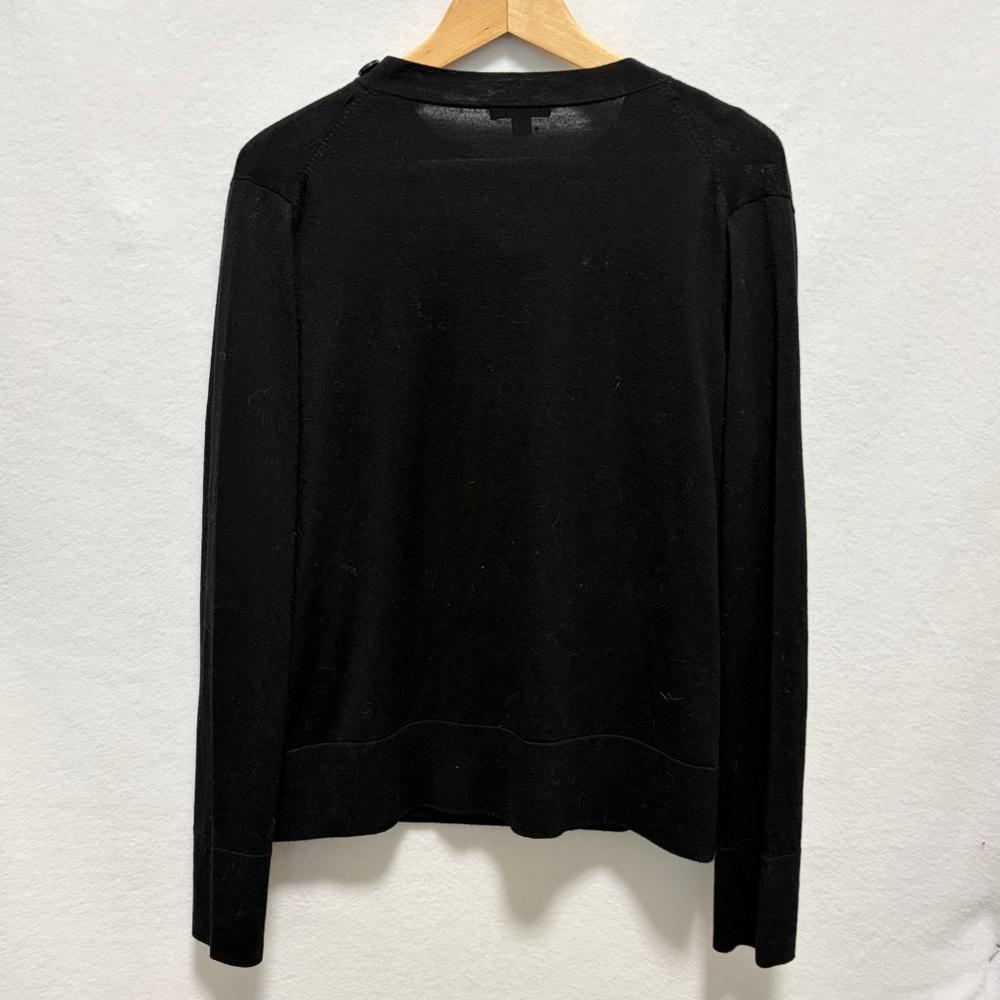 COS Draped Merino-Wool Cardigan - Picture 7 of 9